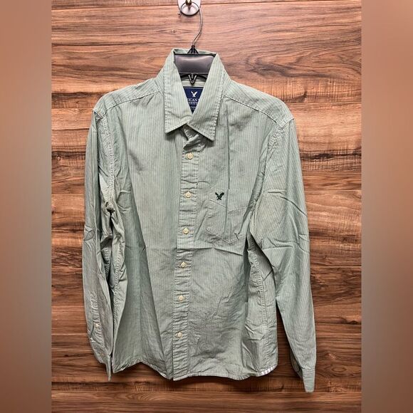 American eagle polo button down M - Picture 1 of 3